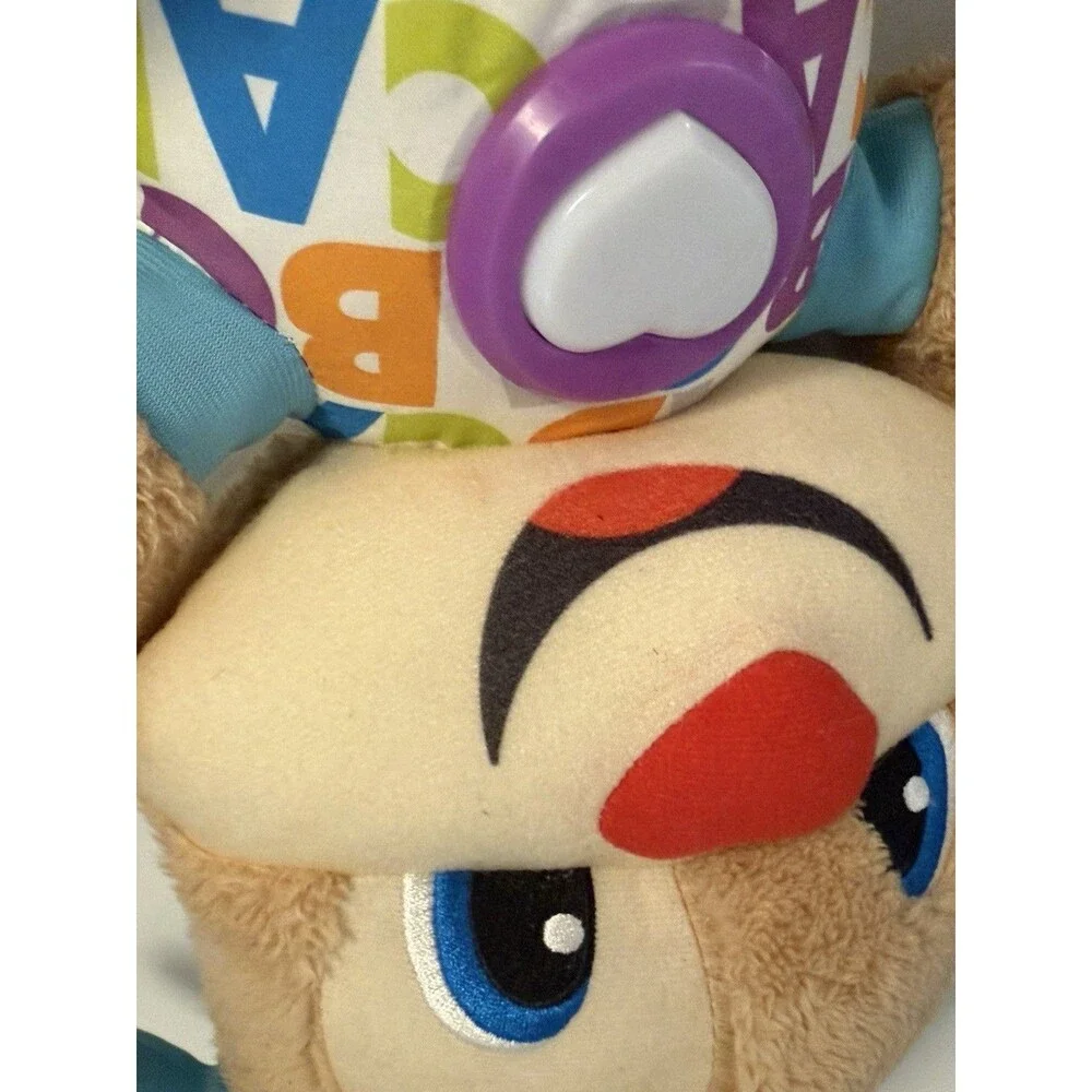 Fisher-Price Plush Baby Toy with Lights Music and Smart Stages Learning Content